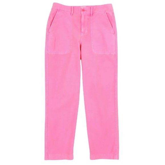 J. Crew Denim - J.CREW Garment-Dyed Foundry High Rise Pants